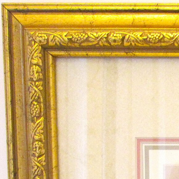 Vintage/Antique Framed in gold children playing "Ambitions," by Willcox Smith - Picture 3 of 9